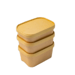 KRAFT RECTANGULAAR CONTAINER WITH PAPER LIDS(1)
