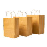 Kraft Paper Wrist Bag Small, Medium, Large