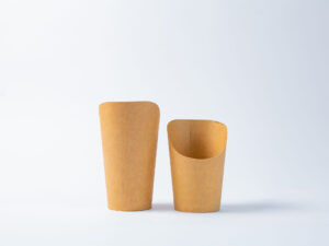 KRAFT PAPER SCOOPS FOR CHIPS