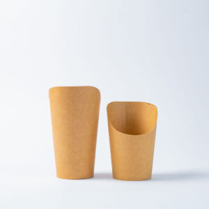 160Z KRAFT PAPER SCOOPS (FOR CHIPS etc)
