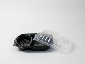 EXTRA-LARGE COMPARTMENT TRAY AND LID