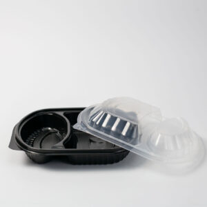 EXTRA-LARGE COMPARTMENT TRAY AND LID