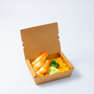 KRAFT PAPER SALAD BOX CHINESE STYLE SALAD BOXES