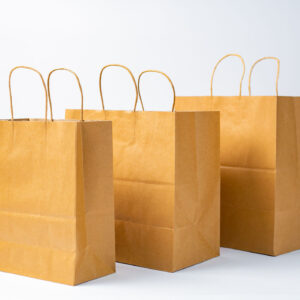 KRAFT PAPER TWIST HANDLE (LARGE) 26x31.5x17