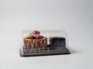 PET SWISS DOME HOLDER LENGTH: 174x 104x66.5mm BREADTH: 180x110x23mm