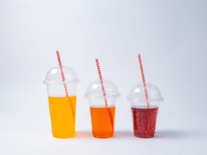 PP CUP WITH DOME LID