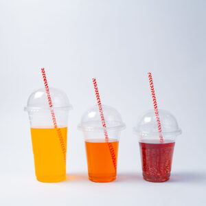 PP CUP WITH DOME LID