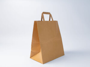 FLAT HANDLE PAPER BAGS