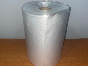 HDPE CLEAR PLAIN FRUIT &VEG BAG ON ROLL (250x390mm)