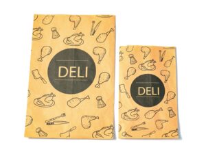 DELI (CAFE) GREASEPROOF BAGS
