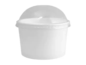 75OZ ICE CREAM CUP WITH CLEAR LID (SMALL)
